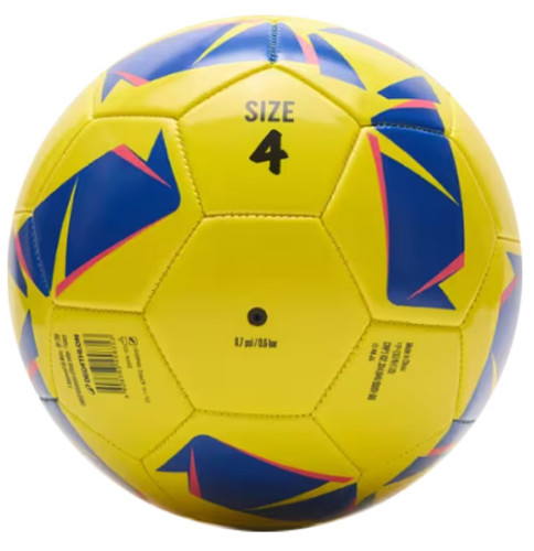ลูกฟุตบอล สตา STA FOOTBALL รุ่น 2026 (W, Y, L) เบอร์ 3 ฟ้า, 4 เหลือง, 5 ขาว หนังเย็บ PVC K+KN 4