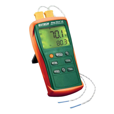 เครื่องวัดอุณหภูมิ EasyView™ Dual Input Thermometers รุ่น EA10