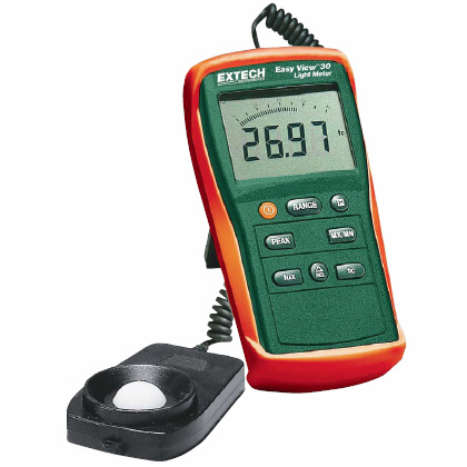 เครื่องวัดแสง EasyView™ Wide Range Light Meter max. 400,000Lux, Extech รุ่น EA30
