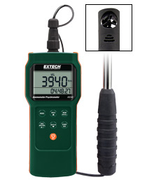 เครื่องวัดความเร็วลม CMM/CFM Anemometer/Psychrometer Datalogger รุ่น AN340
