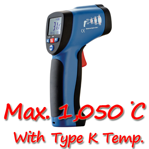 2 in 1 Infrared Thermometers with Type K Input รุ่น DT-8835