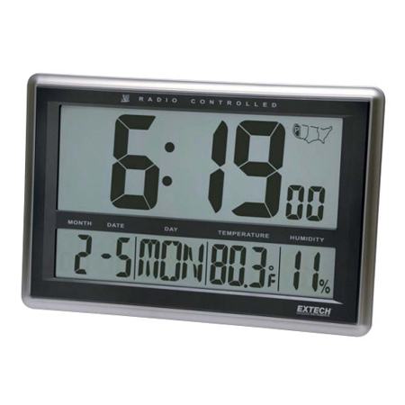 ป้ายแสดงเวลา Wall Clock Hygro-Thermometer ขนาด17x12นิ้ว รุ่น CTH10