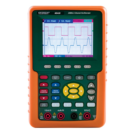 ออสซิลโลสโคป 20MHz 2-Channel Digital Oscilloscope รุ่น MS420