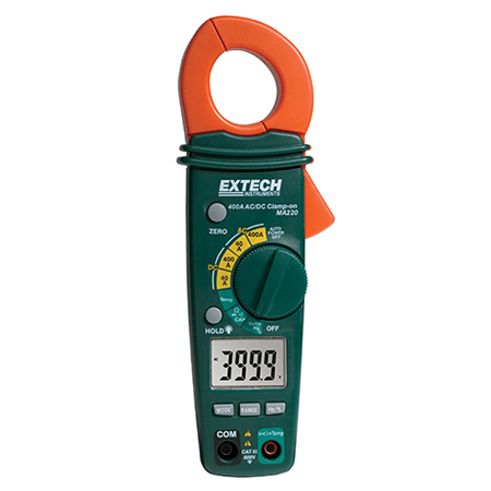 AC/DC แคลมป์มิเตอร์ 400A AC/DC Clamp Meter รุ่น MA220