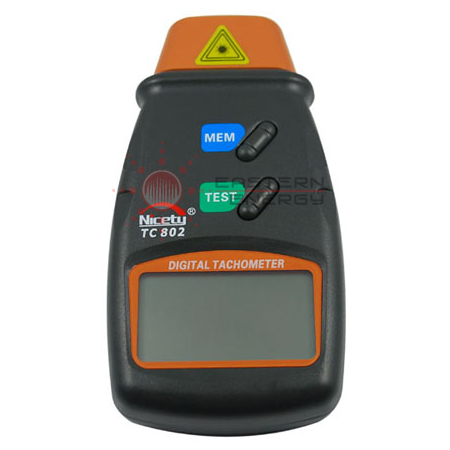 เครื่องวัดความเร็วรอบ แบบใช้แสง Tachometer รุ่น TC802