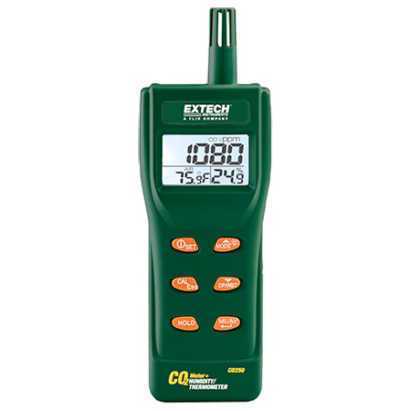 เครื่องวัดก๊าซคาร์บอนไดออกไซด์ Portable Indoor Air Quality CO2 Meter/Temp/RH รุ่น CO250