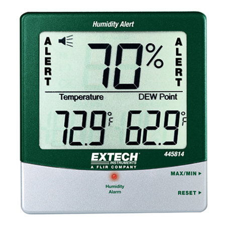 เครื่องวัดอุณหภูมิ ความชื้น Dew Point, Humidity Alert รุ่น 445814