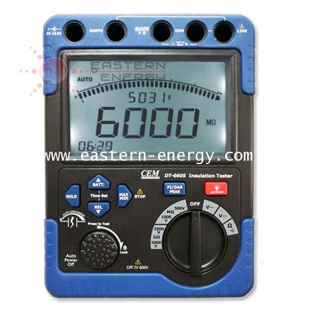เครื่องทดสอบฉนวนไฟฟ้า High Voltage Insulation Tester รุ่น DT-6605 0