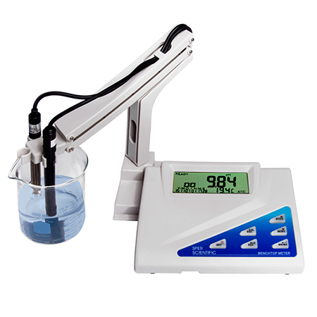 Benchtop pH, ORP, mV, Conductivity, TDS, Salinity Water Quality Meter รุ่น 860033