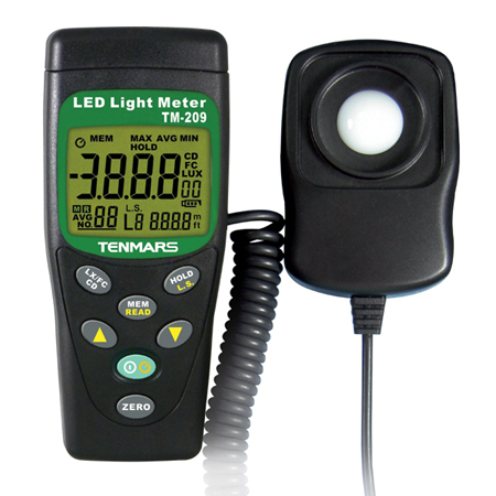 เครื่องวัดแสง LUX/FC LED Light Meter รุ่น TM-209