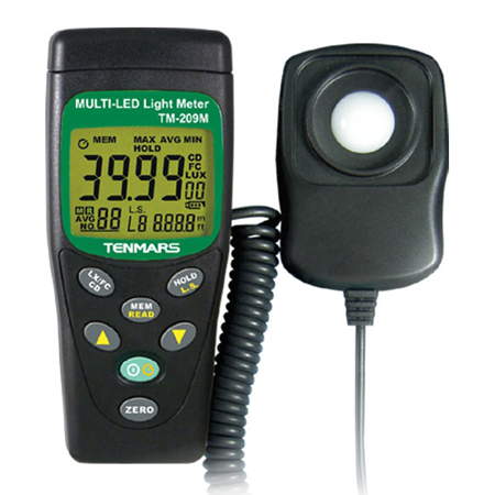 เครื่องวัดแสง LUX/FC Multi-LED Light Meter รุ่น TM-209M