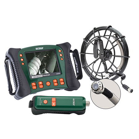 HD VideoScope Wireless Plumbing Kit with 10m Probe with 25mm camera head, (60°) รุ่น HDV650W-10G
