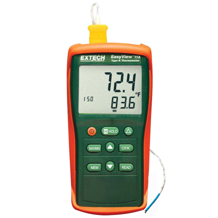 เครื่องวัดอุณหภูมิ Thermocouple thermometer Type K รุ่น EA11A