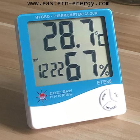 เครื่องวัดอุณหภูมิ ความชื้น Hygro-Thermometer รุ่น ETE88 1