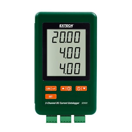 3-Channel DC Current Datalogger รุ่น Extech SD900
