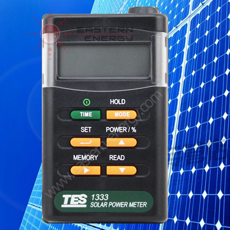 เครื่องวัดแสงอาทิตย์, พลังงานแสงอาทิตย์  Solar Power Meter รุ่น TES-1333