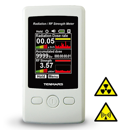 เครื่องวัดกัมมันตรังสี/สนามแม่เหล็กไฟฟ้า Radiation/RF strength Meter รุ่น TM-93