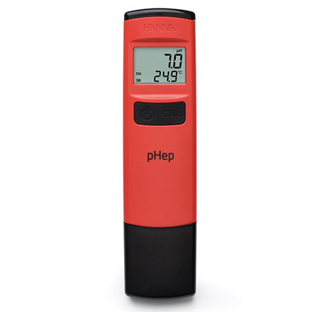 เครื่องวัดกรดด่าง Waterproof Pocket pH Tester with 0.1 Resolution - pHep® รุ่น HI98107