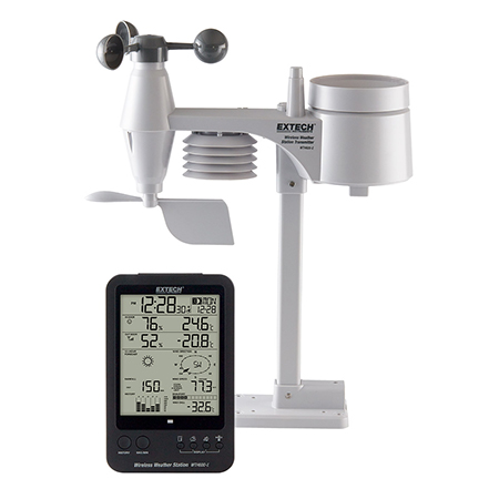เครื่องวัดสภาพอากาศ ปริมาณน้ำฝน Wireless Weather Station Kit รุ่น WTH600-E-KIT