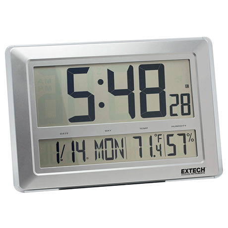เครื่องวัดอุณหภูมิความชื้น นาฬิกาขนาดใหญ่ 17x12นิ้ว Clock/Hygro-Thermometer รุ่น CTH10A