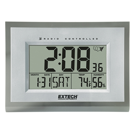 Digital Clock/Hygro-Thermometer นาฬิกาขนาดใหญ่ 9นิ้ว x 12นิ้ว รุ่น 445706
