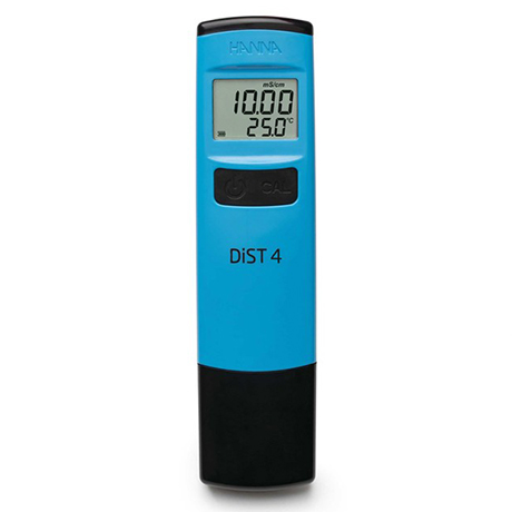 เครื่องวัดความนำไฟฟ้า EC Meter (0-20.00 mS) แบรนด์ Hanna รุ่น HI98304 DiST®4