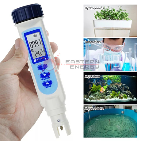 เครี่องวัดความเค็ม wide measuring range salinity pen/Temp Meter รุ่น 8372
