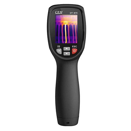 DT-870 CEM กล้องถ่ายภาพความร้อน High Performance Thermal Imager