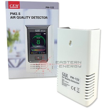 เครื่องวัดค่าฝุ่นละออง PM2.5/PM10/HCHO Air Quality Detector รุ่น PM-122 2