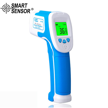 เครื่องวัดอุณหภูมิทางหน้าผาก อินฟราเรดวัดไข้ Body Infrared Thermometer รุ่น HF180
