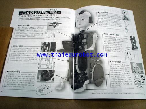 GAK02 หุ่นยนต์ยกน้ำชา จำลองแบบจากสมัยเอโดะ(ประกอบให้เสร็จแล้ว) 7