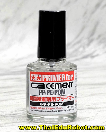 87180 น้ำยาประสาน สำหรับพลาสติก PP/PE/POM (Primer for CA cement) made in Japan 4
