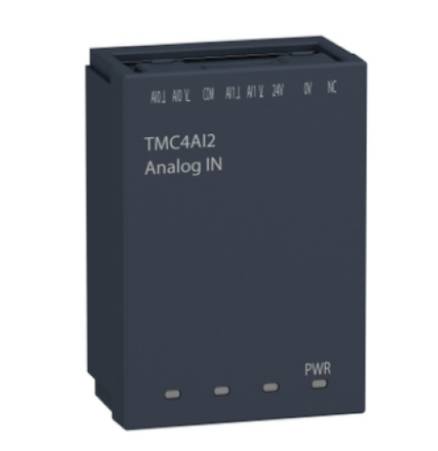 TMC4AI2 Analogue input cartridge, Modicon M241, 2 analog current inputs