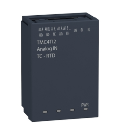 TMC4TI2 Analogue input cartridge, Modicon M241, 2 temperature inputs