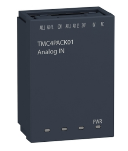 TMC4PACK01 Analogue input cartridge, Modicon M241, packaging 2 analog inputs