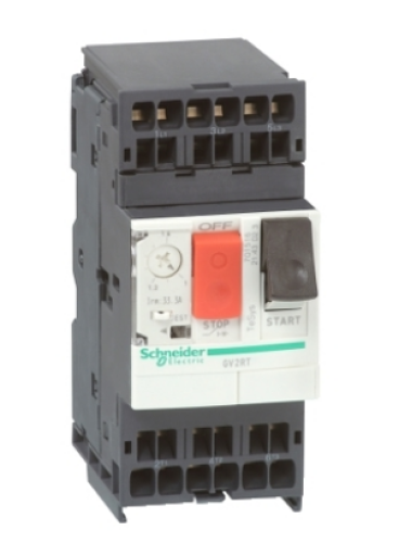 GV2RT073 Motor circuit breaker,TeSys Deca,3P,1.6-2.5A,thermal magnetic,spring terminals,toggle handl