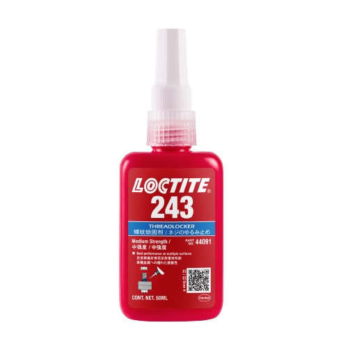 Loctite 243 Medium Strength Oil Tolerant Threadlocker Blue 50ml Bottle