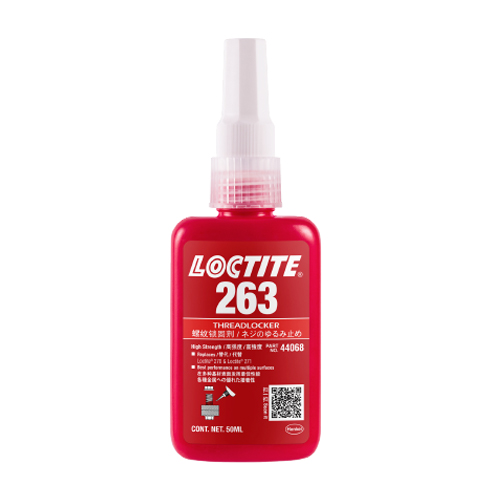 Loctite 263 High Strength Threadlocker Anaerobic Adhesive Red 50ml Bottle 0