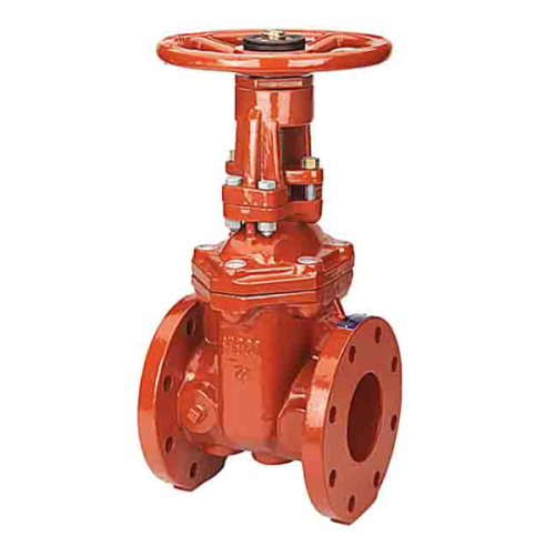 NIBCO รุ่น F-607-RWS  300 PSI CWP Iron Body Gate Valves Ductile Iron Gate Valve, Resilient Wedge, UL