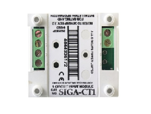 EDWARDS Model.SIGA-CT1 Single Input Module UL/ULC Listed
