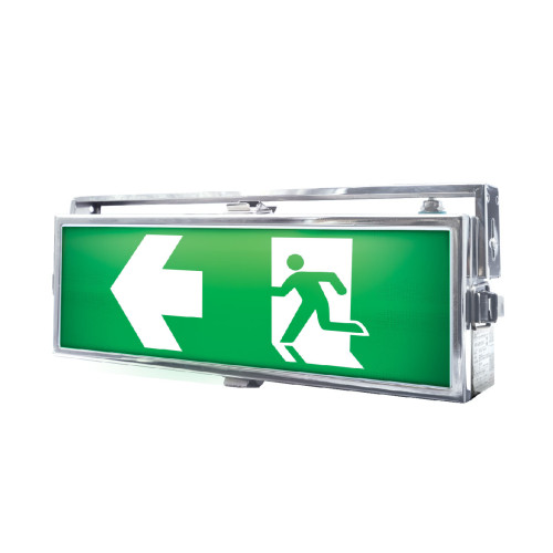 MAXBRIGHT รุ่น WP-EXB-IP65 ป้ายกล่องไฟกันน้ำ Box 1 Side (10W LED)  3.2V 3.0Ah LiFePO4 / 3 Hrs. Stain