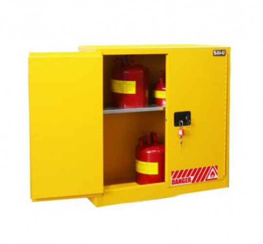 SAI-U รุ่น SC2030Y Flammable Safety Cabinet (self-closing) Size 30Gal/114L 1