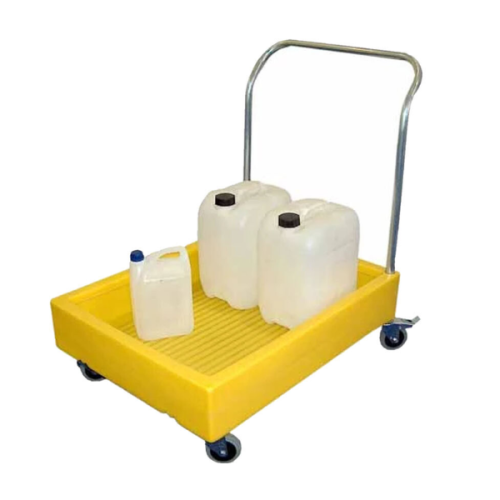 ROMOLD รุ่น BT100 Poly Trolley ถาดรองสารเคมีแบบเคลื่อน