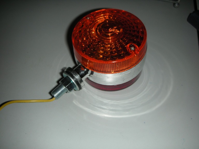 Signal Lamp 12V มีสองด้านสองสี ไฟไม่กระพริบ