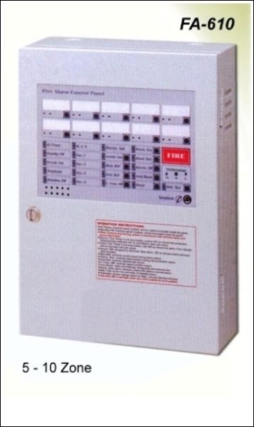 Fire Alarm control Panel 5 Zone รุ่น FA-605 ยี่ห้อ Cemen มาตรฐาน CE