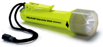 Photoluminescent Flashlight Approvals รุ่น SabreLite 2000PL ยี่ห้อ Pelican