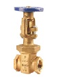 OS  Y Gate Valve Bronze body, threaded NPT ends, UL/FM approved or 175 psi., W.P. รุ่น T-104-0