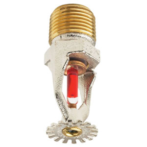 VICTAULIC Sprinkler V2707, glass bulb type,1/2 Inch. Office,1/2 Inch.