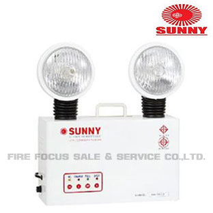 หลอดฮาโลเจน 20W x 2 หลอด, แบตเตอรี่ 12V-40AH, สว่าง 9 ชั่วโมง ยี่ห้อ Sunny