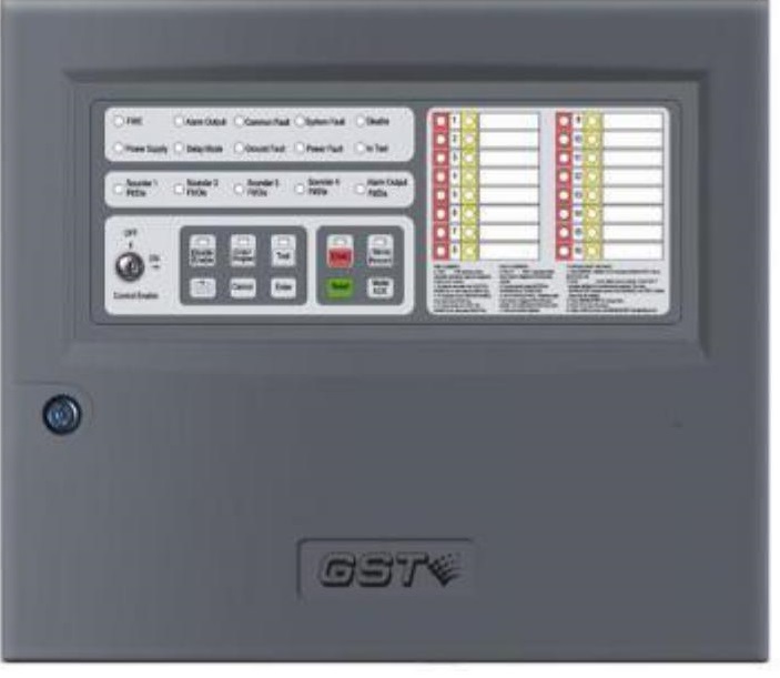 Conventional Fire Alarm Control Panel 4 Zone รุ่น GST104A ยี่ห้อ GST